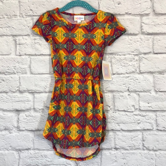 LuLaRoe Other - FINAL Price LuLaRoe Mae Kids Dress with Pockets